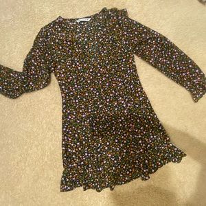 ZARA FLORAL PRINT DRESS